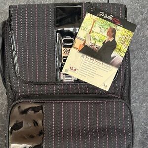 Black and Gray Laptop Backpack